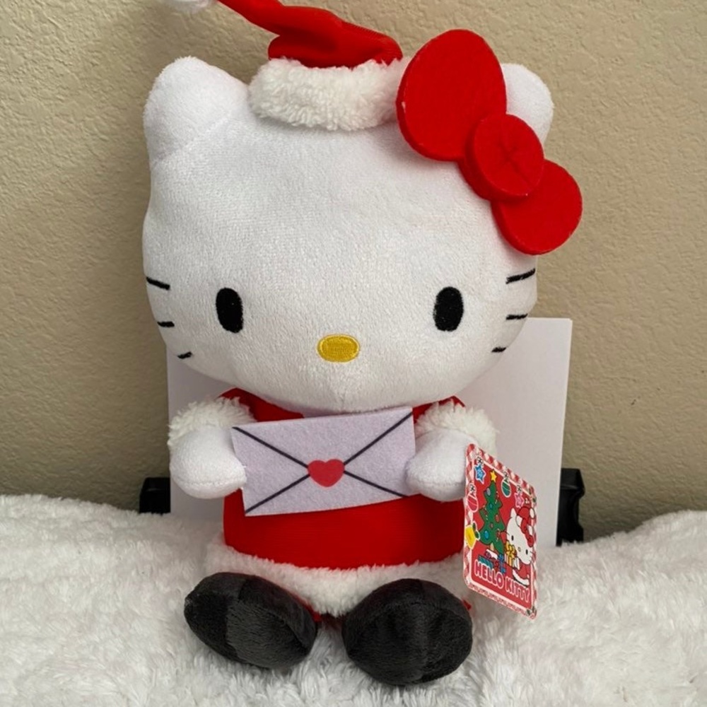 10” Hello Kitty Christmas Plush
